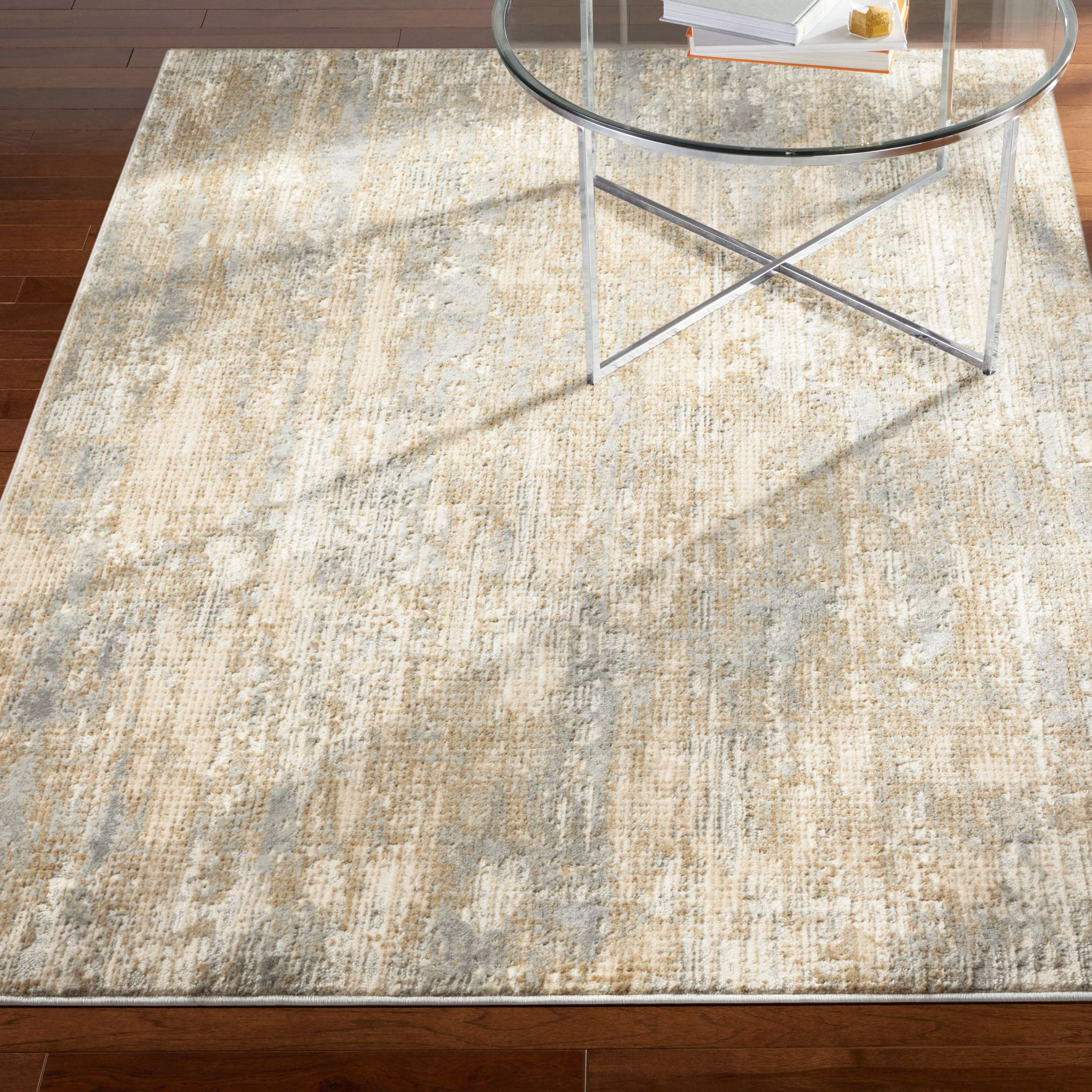 Mainstays Harold Area Rug, Multicolor, 5'2" x 7'2"