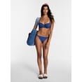thumbnail image 2 of Kacey Lee Women's and Women's Plus Low Rise High Leg Cheeky Bikini Bottoms, Sizes XS-3X, 2 of 5