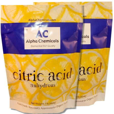 - Citric Acid - 2 Pounds - Food Grade , Non-GMO, 100% Pure
