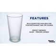 thumbnail image 2 of 10 Frosted Pint Glasses Set, 16 oz. - Barware, Mixing Glass, Durable - Frosted, 2 of 5