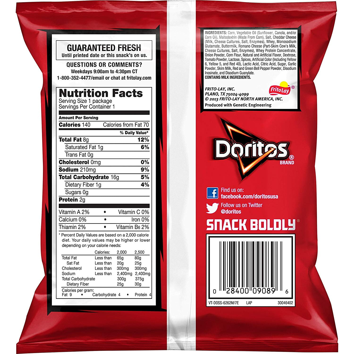 Frito-Lay Ultimate Snack Care Package, Variety Assortment of Chips, Cookies, Crackers & More, 40 Count