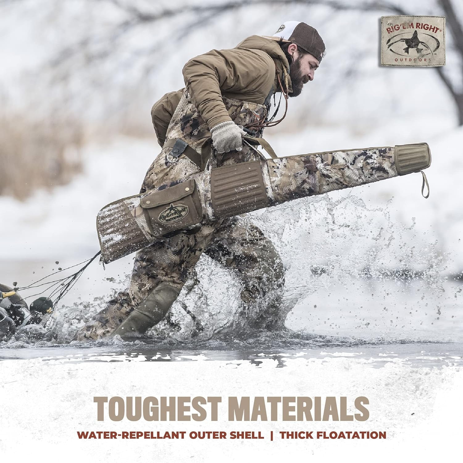 Rig Em' Right Nitro Deluxe Floating Gun Case - 093-M