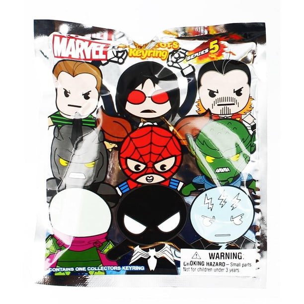 Marvel Secret Wars 3-D Figural Foam Key Chain Figural Foam Keychain Pop in a Box