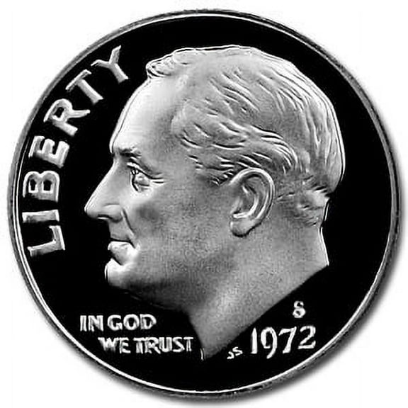 1972-S Roosevelt Dime Gem Proof