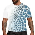 thumbnail image 4 of T-Shirts For Men Men's Fashion 3D Print T Shirts Funny Graphics Pattern Crew Neck Short Sleeve Tees Mens T Shirt, 4 of 4