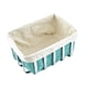 thumbnail image 1 of Inteprter Contenedor de almacenamiento de tela de capa exterior No daña las cosas Conveniente para un fácil acceso en la oficina o en el hogar Organizadores de utensilios de cocina Verde, 1 of 6