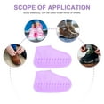 thumbnail image 3 of LEDMOMO Rainproof Shoe Protector, Durable Purple Silicone, Anti-Slip for Travel, 1Pair, 3 of 6