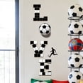 thumbnail image 7 of LOVE Soccer Theme Wall Decal, Football Wall Stickers for Bedroom and Living Room, Sports Home Decor, Soccer Wall Art, 7 of 7