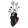 New RAM G-Force Mens Complete Golf Set w/ 9 Clubs + Cart Bag RIGHT HANDED