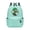 Mint Green, variant on Super Brothers School Backpacks – Classic Plumber Video Game Character Backpacks – Movie Themed Bookbag Ideal for Back to School Gifts