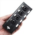 thumbnail image 4 of 3 Pair 4 Channel XLR/ Audio RJ45 Cat5/Cat6 Ethernet Extender XLR Extender Transceiver for Live Stage, 4 of 6