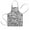 Halloween Doodle Pattern, variant on Halloween Doodle Icons Pattern Kids Aprons for Girls and Boys,Adjustable Neck Strap Toddler Aprons for Kids Cooking Baking,23.6"x19"