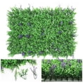 thumbnail image 4 of 1pc Artificial Plant Panels, Artificial Hedges Panels,Simulation Boxwood Wall Backdrop,Faux Grass Decorative Fence,Plastic Ivy Leaf Screening for Home Garden Wedding Wall, 4 of 5