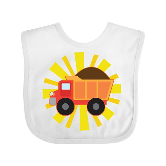 Inktastic Truck Construction Boys Boys or Girls Baby Bib