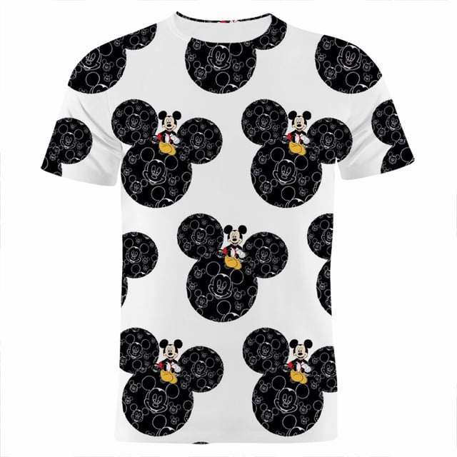 Mickey Maus Disney 3D Druck männer camisetas Sommer Cartoon Anime Kleidung Für Kinder Mode Streetwear Frauen T Tops xuanjing unisex