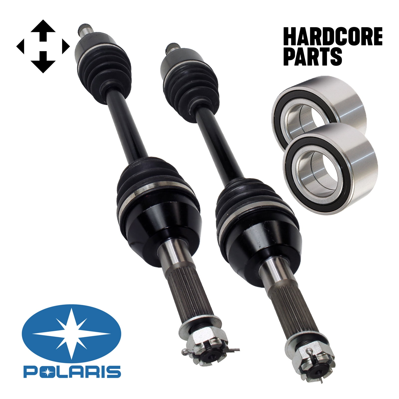 Rear CV Axle & Wheel Bearings, Polaris Sportsman 400 500 600 7002003