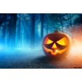 thumbnail image 2 of XDDJA Polyester Fabric 7x5ft Scared Halloween Photo Backdrops Haunted Pumpkin Pitch Dark Forest Photo Booth Props, 2 of 2
