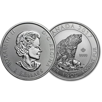 Royal Canadian Mint 1989 Silver Maple Leaf Coin, 1 oz .9999 Fine