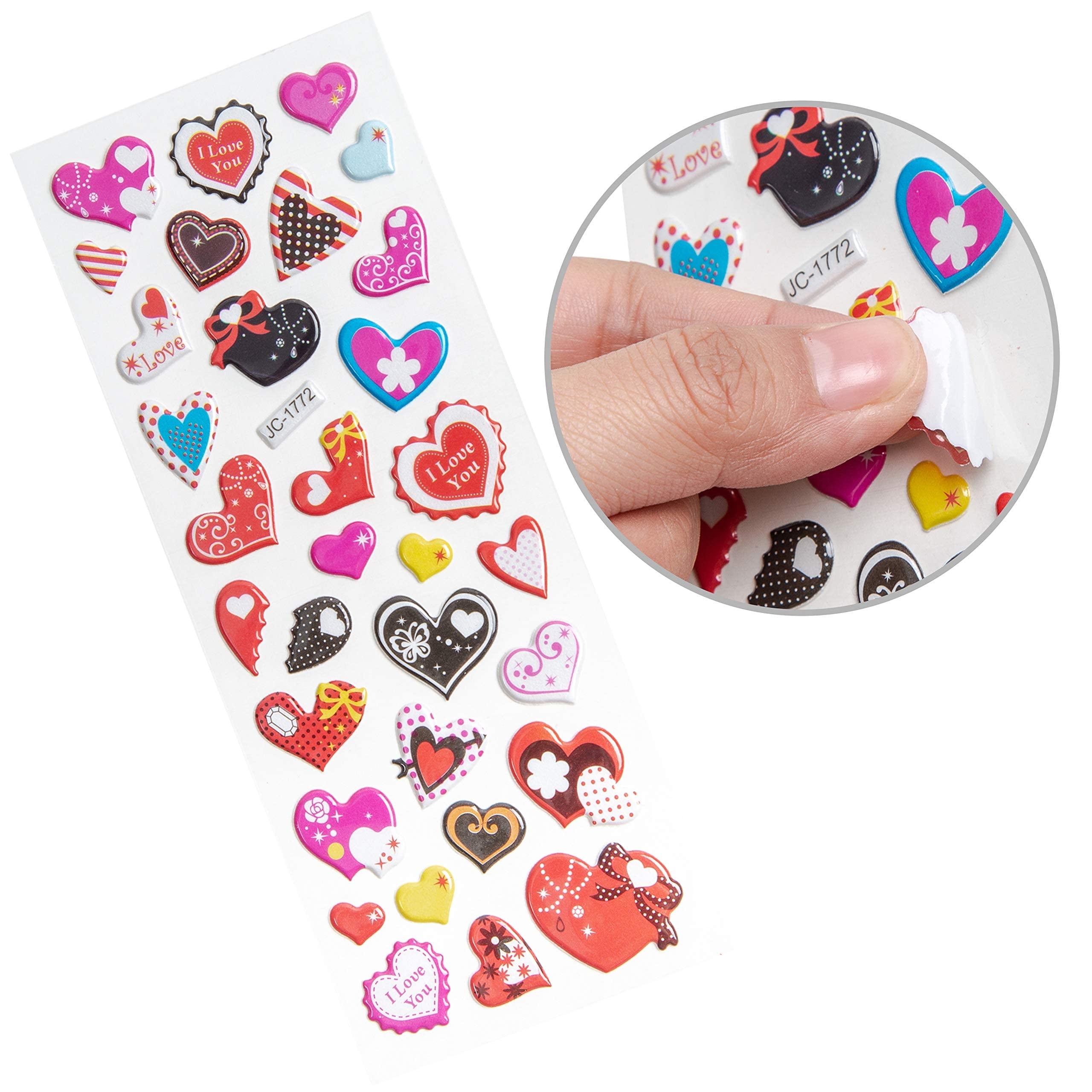 Pegatinas de San Valentín Pop It, Kids Valentines Have A Poppin Valentines  Day, Treat Bag Stickers, Classroom Valentines - Set of 24 Stickers