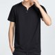 thumbnail image 1 of pstuiky camisetas de hombre, Blusa deportiva informal de manga corta con cuello en V para hombre camisetas de hombre xxl, 1 of 4