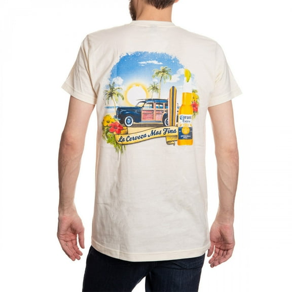 Corona Beach Wagon T-Shirt-Large
