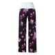 thumbnail image 5 of WILLBEST Pantalones de Yoga Casuales, Sueltos, de Cintura Alta y Pierna Ancha Con Estampado Para Mujer, Pantalones Deportivos Elásticos y Cómodos Para Hacer Ejercicio Y Grande, 5 of 6
