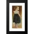 thumbnail image 2 of Stanisław Dębicki 8x14 Black Modern Framed Museum Art Print Titled - Girl, 2 of 5