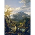 thumbnail image 2 of Thomas Cole 11x14 Gold Ornate Wood Frame and Double Matted Museum Art Print Titled - Indian Pass, 2 of 4