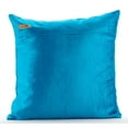 thumbnail image 3 of The HomeCentric Pillow Case Custom Blue Cushion Covers Crystal Swan Pillows Cover Pack of 2 14x14 inch (35x35 cm) Pillow Cover Square Velvet Pillows Cover Floral Pillow Covers Birds - Crystal Swan, 3 of 5