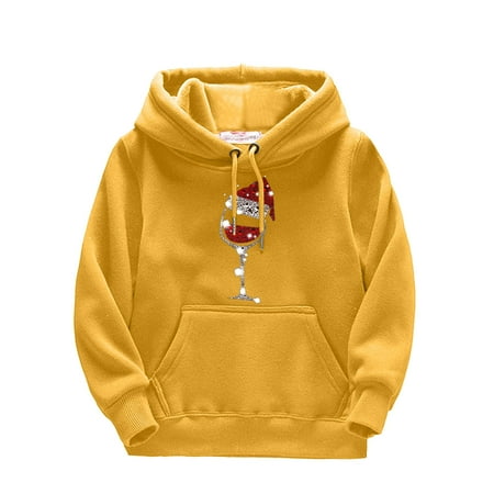

Christmas Prints Drawstring Pullover Hooded Comfortable Tops Loose Long Sleeve Blouse Christmas Trees Sweatshirt Kids Big Brother Little Sister Outfits Western Baby Boy Clothes Long Sleeve