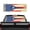 Boricua Puerto Rico Flag, variant on POLERO Fierce Lion Head Rear Window Decals 66.9 x 22.4 Inch, Perforated Vinyl Back Decals Fit Most Pickup Trucks for Personalized Vehicle Decoration