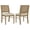 Beige, Sand Wash, variant on Arini Rattan Cane Dining Side Chair Sand Wash (Set of 2)