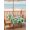 Orange, variant on St. Patrick's Day Outdoor Tablecloth - 60x102 Inch Rectangle Dining Table Cover, Green Lucky Shamrock Leaves Cloud Blue Waterproof Outdoor Table Cloth with Umbrella Hole & Zipper for Picnic/Patio