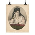thumbnail image 2 of Print: My Absent Love, circa 1856, 2 of 4