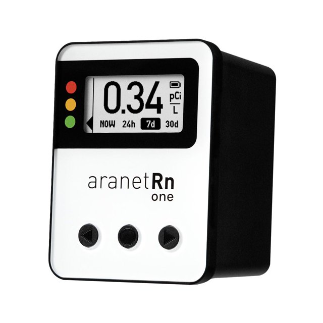 Detector de gas radón Aranet Radon One respuesta rápida blanco