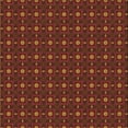 thumbnail image 1 of Ahgly Company Machine Washable Indoor Square Transitional Mahogany Brown Area Rugs, 7' Square, 1 of 7