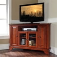 thumbnail image 2 of Crosley LaFayette 48" Corner TV Stand in Cherry, 2 of 6
