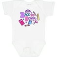 thumbnail image 3 of Inktastic Back to School with School Supplies Girls Baby Bodysuit, 3 of 5
