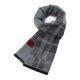 thumbnail image 3 of Bufanda cálida de cachemira para hombre, suave, cálida, elegante, a cuadros, de lujo, 3 of 5
