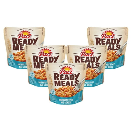 - (5 Pack) Pace Ready Meals Southwest Style Mac & Cheese, 9 oz.