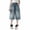 Z337 Blue, variant on Landzoo Little Girls Back To School Pants Solid Color Elastic Waist With Pockets Fall Soft Girls Denim Trousers Size 5-6 Years