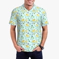 thumbnail image 1 of Fotbe Duck Cartoon Camiseta Polo de Golf para Hombre con Estampado – Camisa Deportiva Transpirable con Cuello Abotonado-4X-Large, 1 of 6