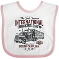 thumbnail image 3 of Inktastic Big Truck Boys or Girls Baby Bib, 3 of 4