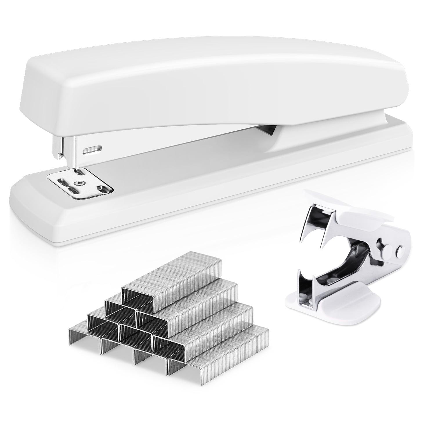 Deli Stapler, Desktop Stapler, Office Stapler, 20 Sheet Capacity, Includes 1000 Staples and