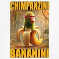 thumbnail image 3 of Champanzini Bananini T-Shirt Fun Italian Brainrot Gen Z Alpha Meme Women's Tee, 3 of 7