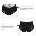 thumbnail image 2 of HOOWIFFY Menstrual Briefs for Female Black Nylon Fabric Comfortable Women Menstrual Period 1Pcs, 2 of 8