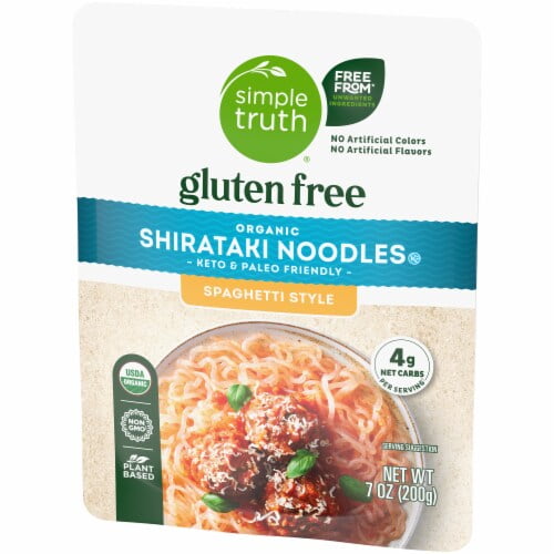 2X - Simple Truth Organic Keto Shirataki Spaghetti Style Noodles 7 oz