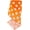 Orange-dots, variant on 2.5 Inch Pink Polka Dots Burlap Wired Ribbon, Easter Summer Spring Ribbon for Gift Wrapping, Wreath Bows Making, Crafts, Birthday, Baby Shower, Decoration(Pink,6yds) pink-dots -