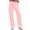Pink, variant on Women's High Waist Sweatpants Straight Leg Trousers for Women Solid Color Elastic Waist Belly Control Drawstring Jogger Casual Regular Fit Gym Athletic Fall Winter Comfortable