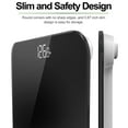 thumbnail image 6 of RENPHO Digital Body Weight Scale, Highly Accurate Scale for Weight, LED Display Weight Measurements, Round Corner Design, Anti-Slip, 400 lb, 6 of 7